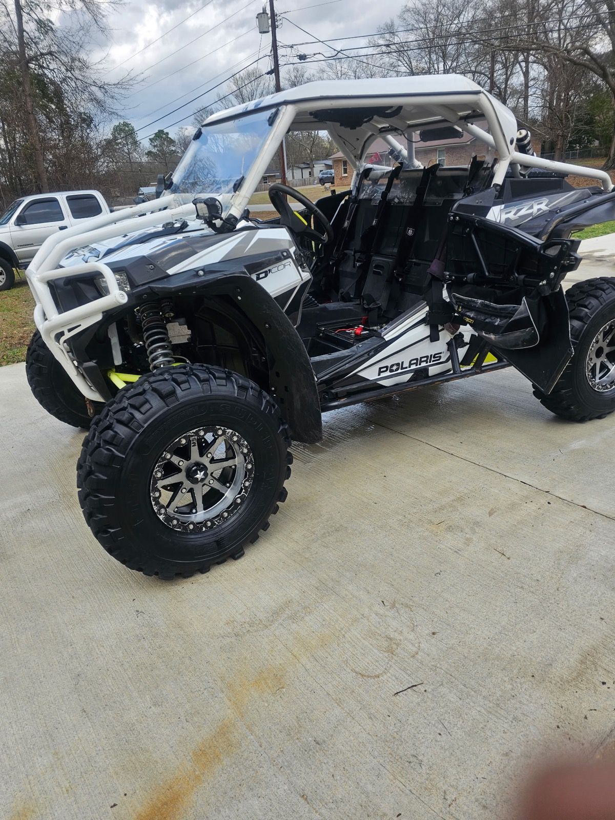 UTV cleaned and shining