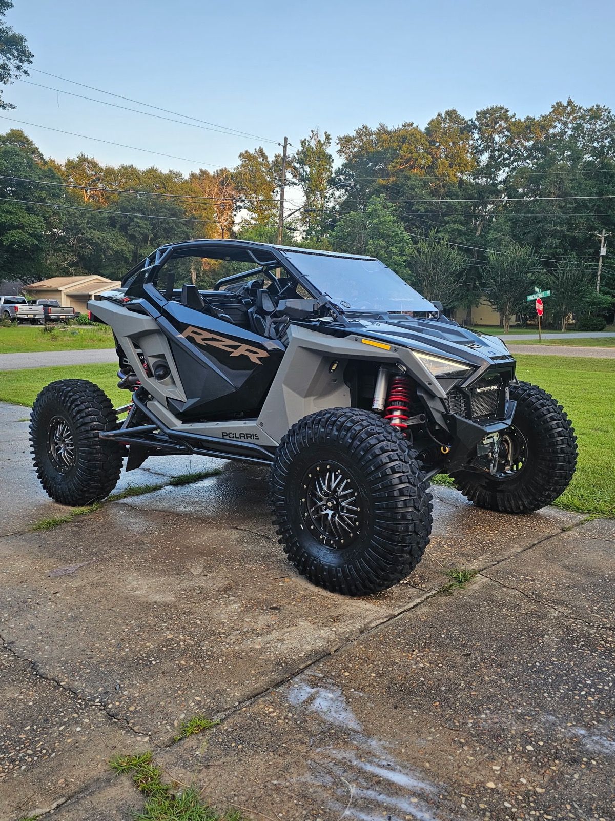 UTV cleaned on site