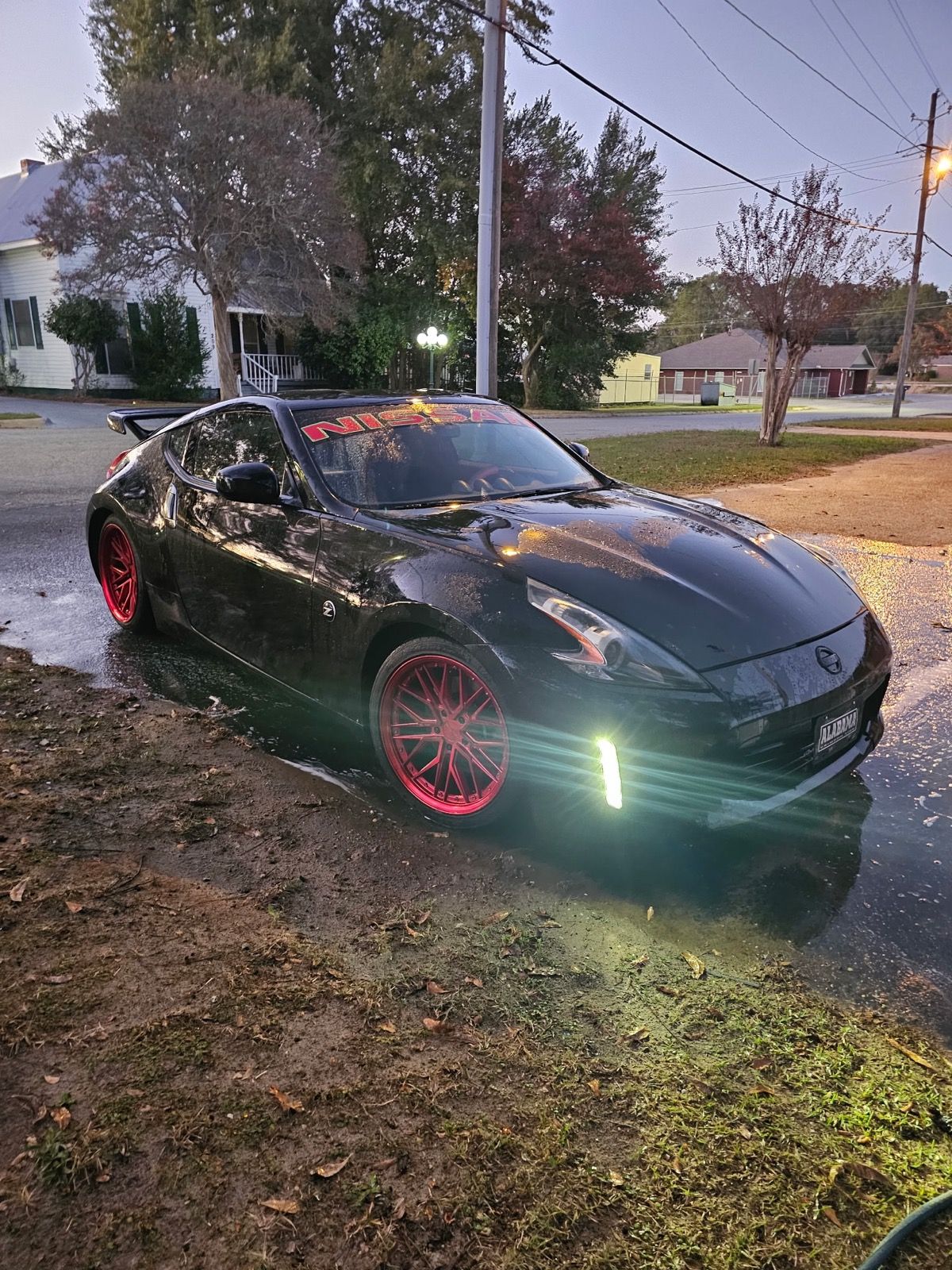 Sports car detailed
