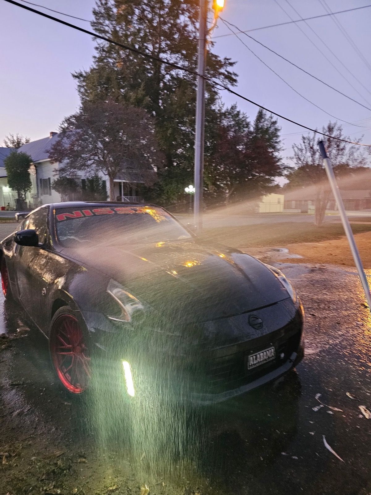 Sports car detailed